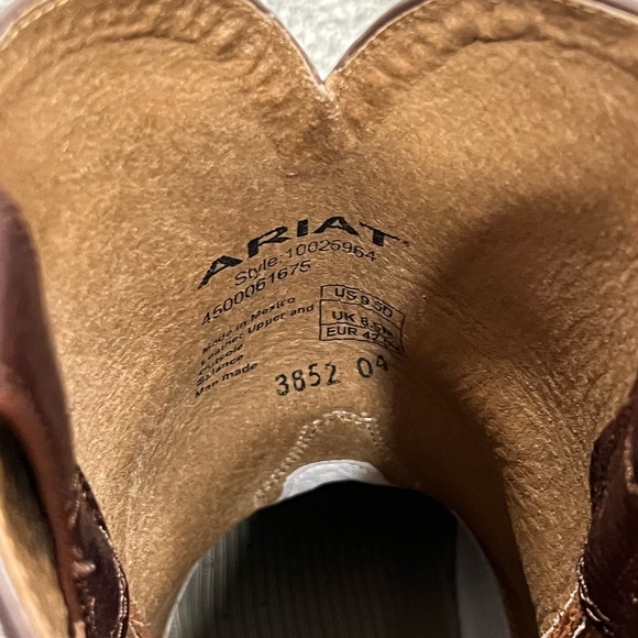 Ariat Roper Western Cowboy Boots 9.5D - Picture 7 of 9